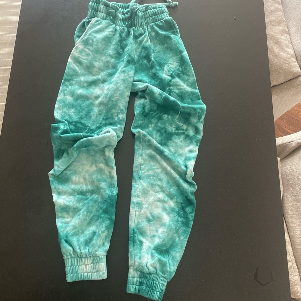 Frankies Bikinis Tie Die Jogger Sweat Pants XS